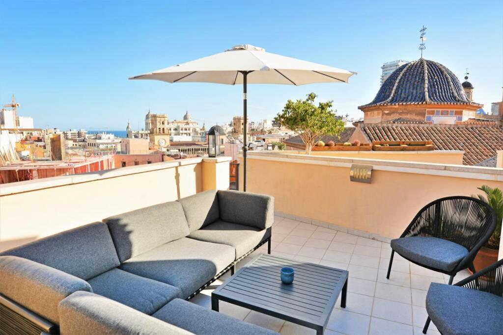 Penthouse In Old City Center By Nras Apartment Alicante Luaran gambar